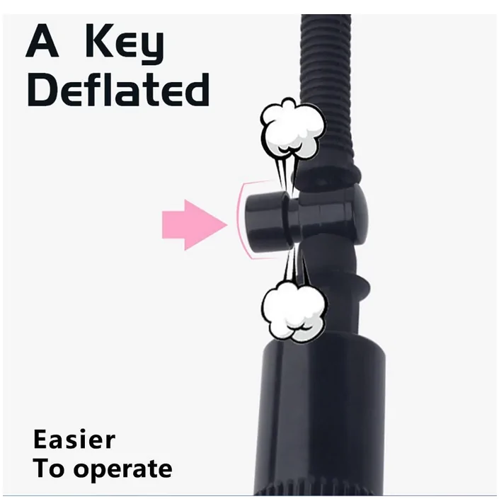 Negative Pressure Hand Extension Tie Rods with Air Valve Switch For Penis Pumps