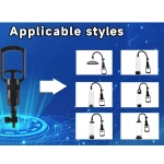 Negative Pressure Hand Extension Tie Rods with Air Valve Switch For Penis Pumps