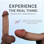 Realistic Silicone Dildo Inch Mixed Browns
