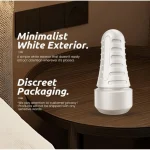 Realistic Textured Male Masturbator Pocket in Depth Soft and Fleshy Texture Brown