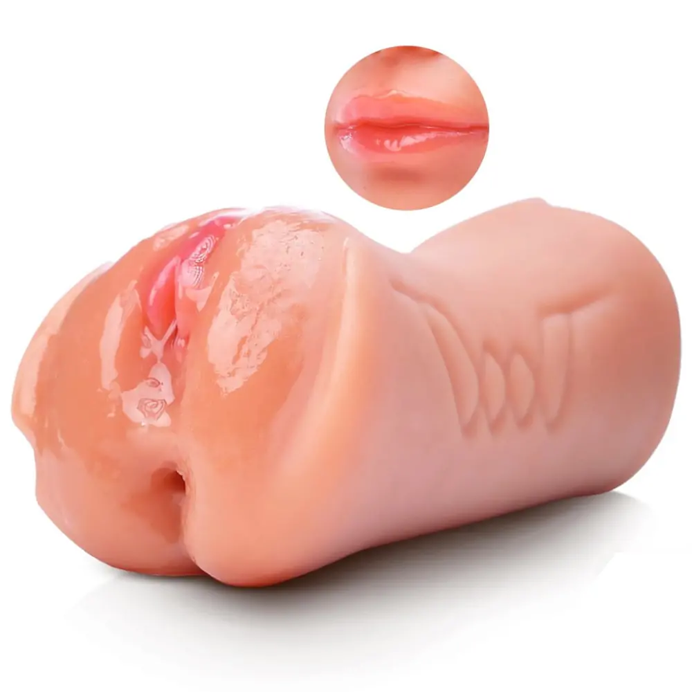in Lifelike Male Masturbator Mocha Lite x