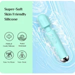 Powerful Modern Personal Wand Massager Cool Blue