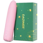 Rechargeable Silicone Clitoral Bullet Vibrator Light Pink
