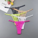 Seamless Lace Thong Panties