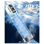 in Automatic Electric Vacuum Penis Pump with Training Modes Suction Modes Deep Green