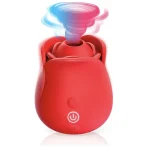 Clitoral Sucking Vibrator with Intense Suction Modes Rechargeable Red