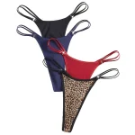 Low Waist Breathable Thongs Double Thin Straps Main