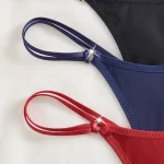Low Waist Breathable Thongs Double Thin Straps Main