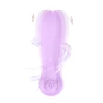 G Spot Stimulating Wand Vibrator Dildo with * Vibration & Heating Modes Blue PinkMAIN