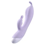 Dual Motor G Spot Rabbit Vibrator with Powerful Vibrations Purple