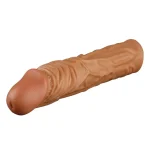 Durable Cuttable Penis Extension Sheath Inches Tan