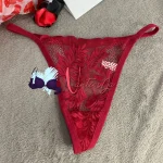 Embroidered Low Waist G String