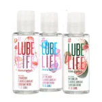 LUBELIFE Water Based Flavored Personal Lubricant No Added Sugar Fl Oz