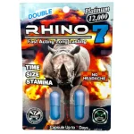 Rhino Platinum Male Enhancement Pills Double Pack K Edition