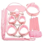 Pieces Faux Leather and Fur Role Play Kit Pink Full