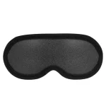 Breathable Bondage Blindfold Black Leather
