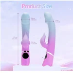 Dual Personal Massager with Modes Purple Blue