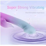 Dual Personal Massager with Modes Purple Blue