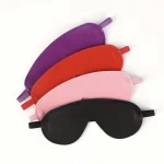 Faux Leather Eye Mask BLACK