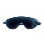 Faux Leather Eye Mask BLACK