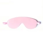 Faux Leather Eye Mask PINK