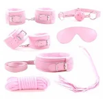 Pieces Faux Leather and Fur Role Play Kit Pink Full