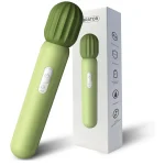 Powerful Rechargeable Cactus Vibrator with Vibrations Inches Lime Green
