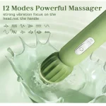 Powerful Rechargeable Cactus Vibrator with Vibrations Inches Lime Green