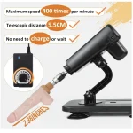 Adjustable Thrusting Sex Machine with Accessories Black