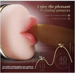 Realistic Textured Male Masturbator Pocket Cherry Lips