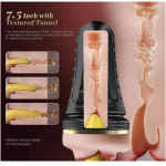 Realistic Textured Male Masturbator Pocket Cherry Lips
