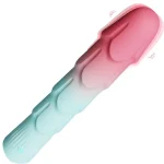 in G Spot Vibrating Dildo with Vibrating Modes Pink White