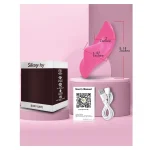APP Controlled Wearable Vibrating Panties with Vibration Modes Pink