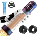 Automatic Penis Enlarger Water Pump Black