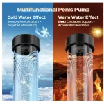 Automatic Penis Enlarger Water Pump Black