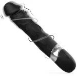 Classic Vibrator Dildo Wand Waterproof Silicone Black