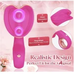 Mini Vibrator with Vibration Modes Pink