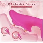 Mini Vibrator with Vibration Modes Pink