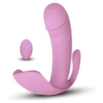 Remote Control Wearable Vibrator Modes Light Pink