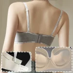 Seamless Push Up Bra lette with Graffiti Print Black