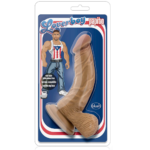 Blush Loverboy Papito – 6.5 Inch Realistic Curved Dildo – Caramel