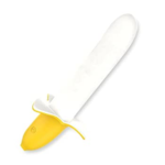 Large 8 Inch Rechargeable G Spot Banana Massager