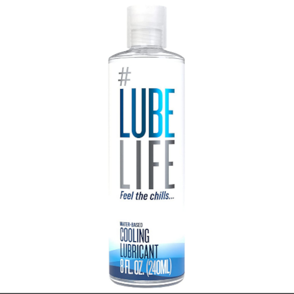 LubeLife Water Based Cooling Personal Lubricant 8oz1