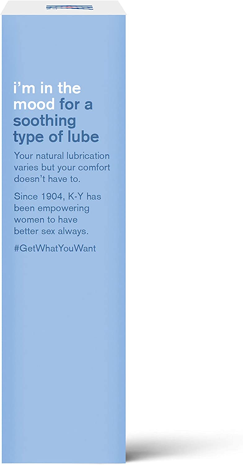 K Y Natural Feeling Water Based Lubricant Hyaluronic Acid 1.69oz10