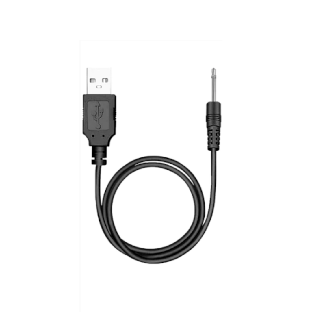 2.5 mm USB Replacement Cable DC Charging Black