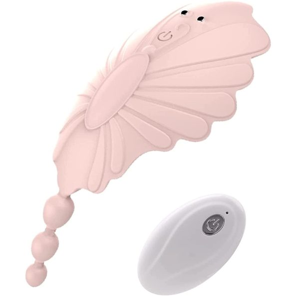 Wearable Butterfly Vibrating Panty – Light Pink