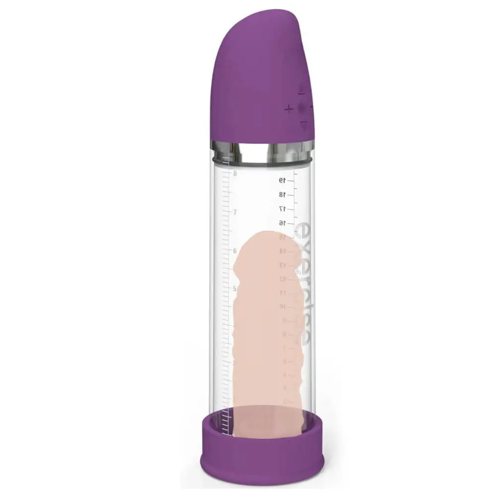 Automatic Penis Enlargement Vacuum Pump Purple