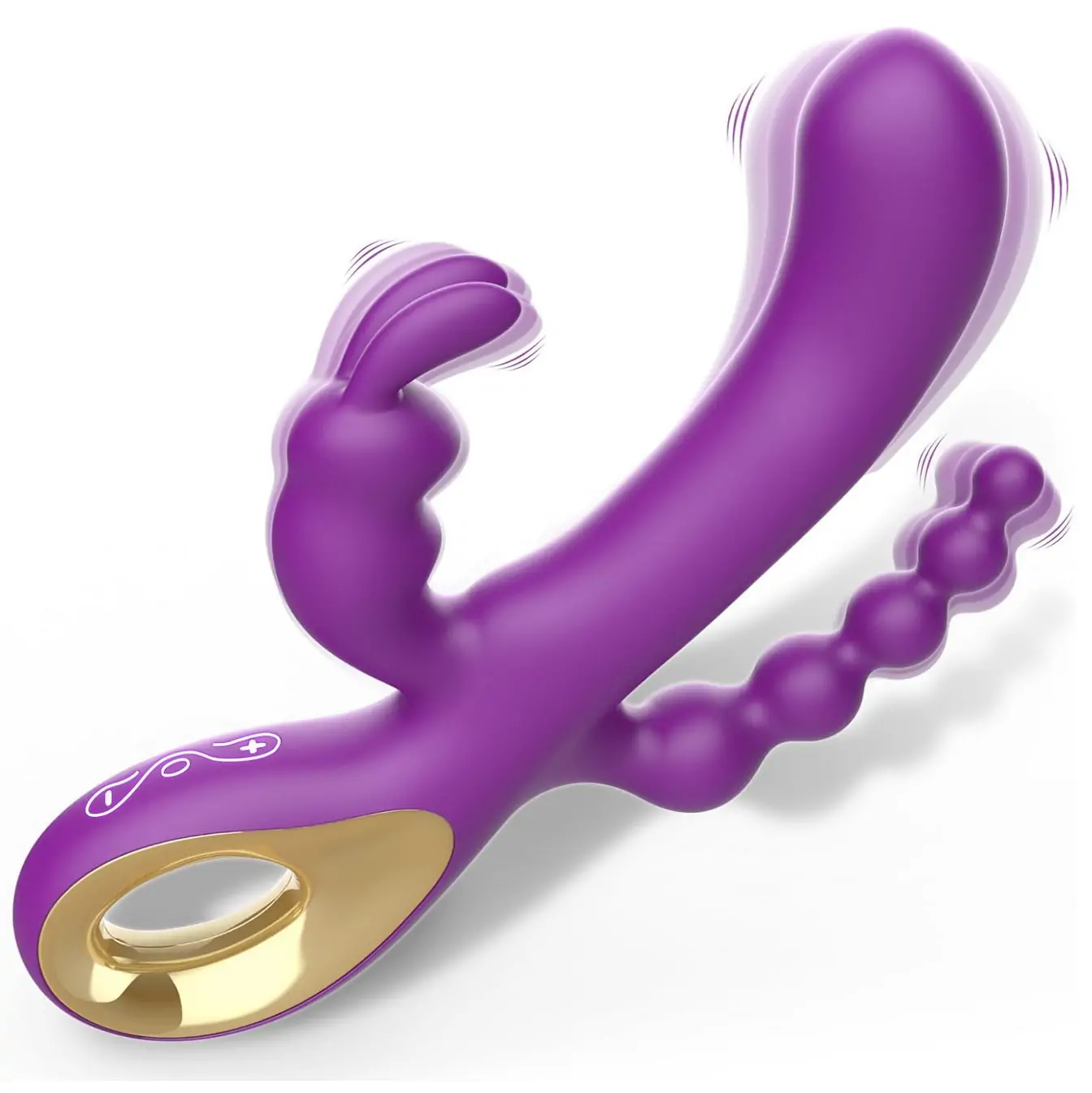 in Stimulating Rabbit Vibrator Silicone Purple