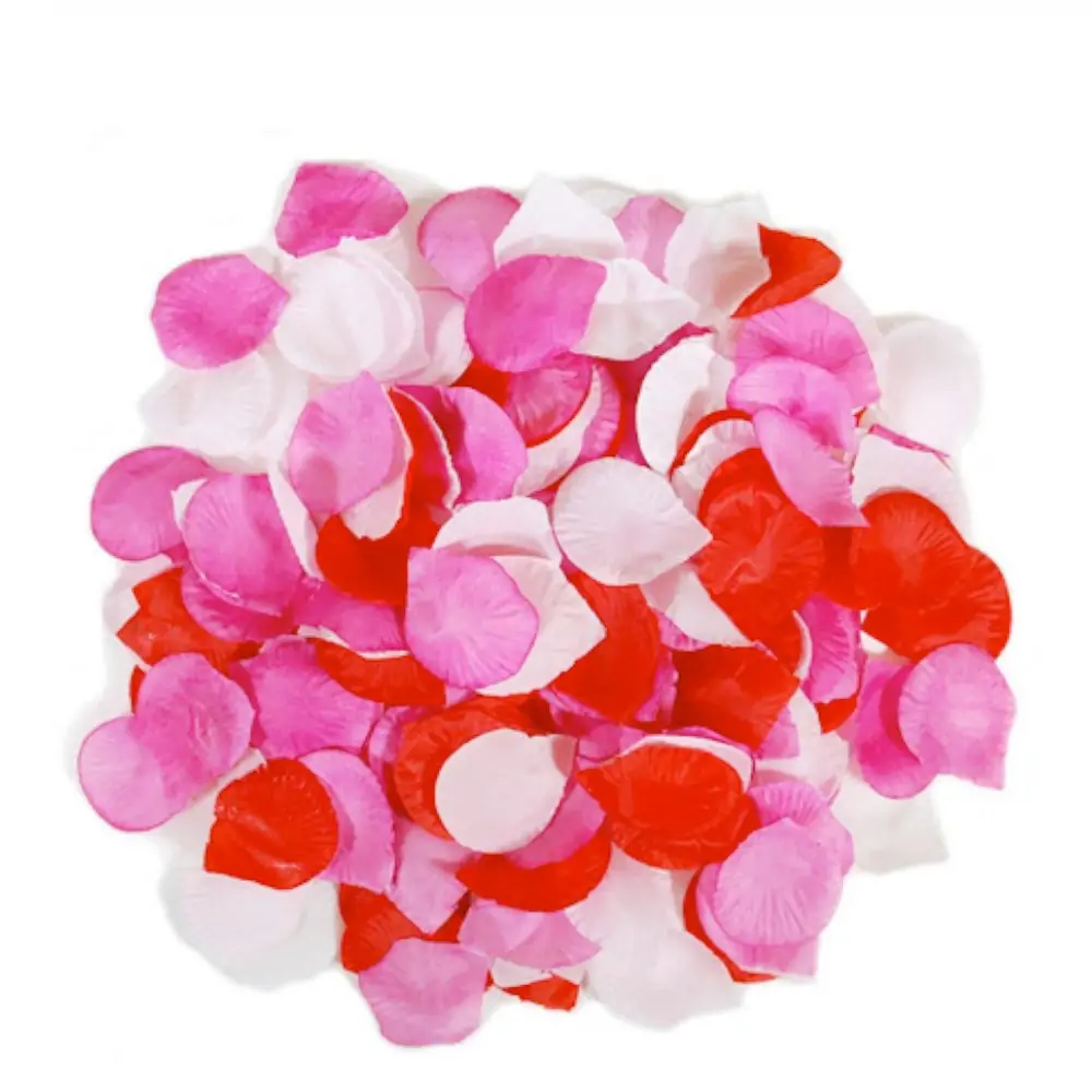 Artificial Fake Silk Rose Petals Mixed