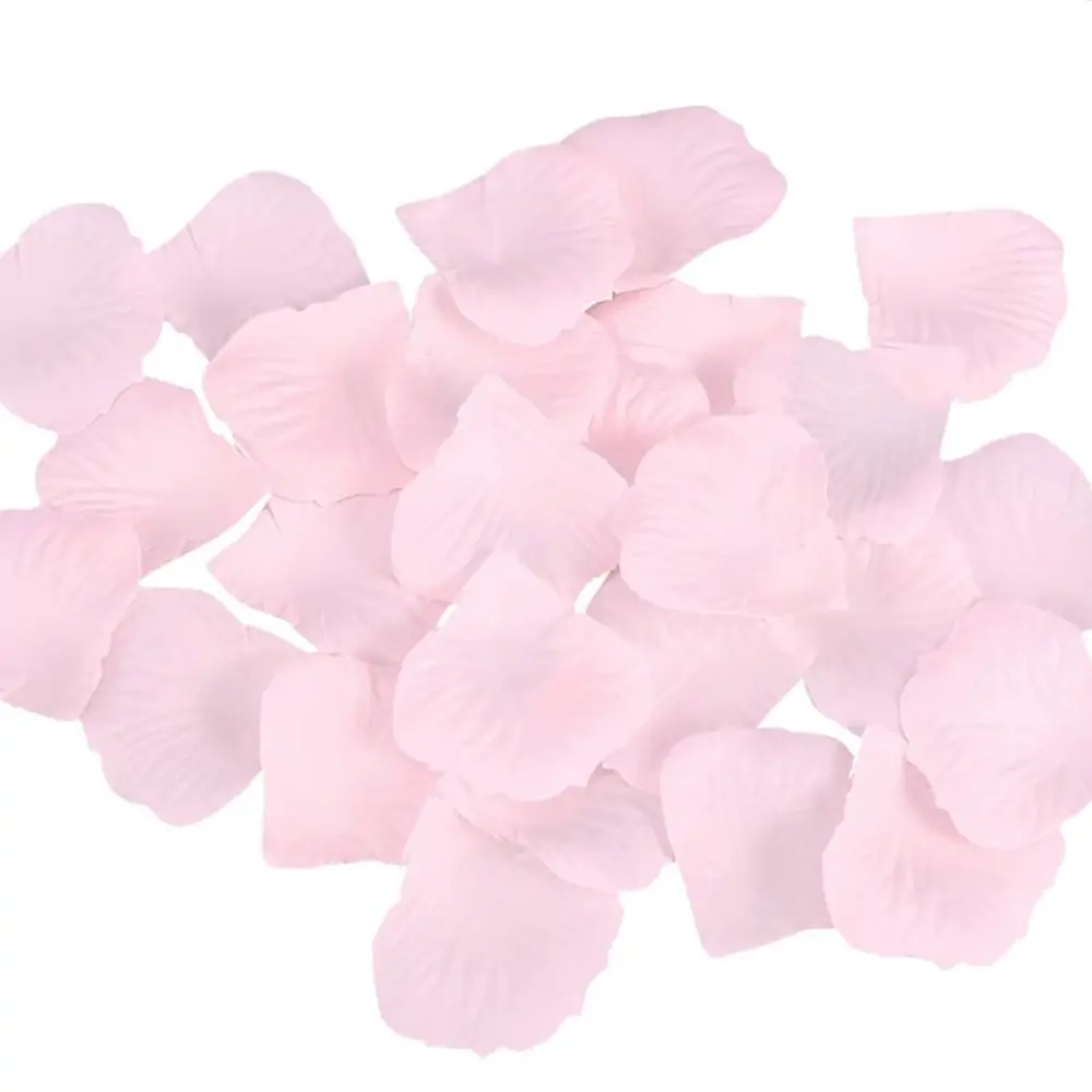 Artificial Fake Silk Rose Petals Pink